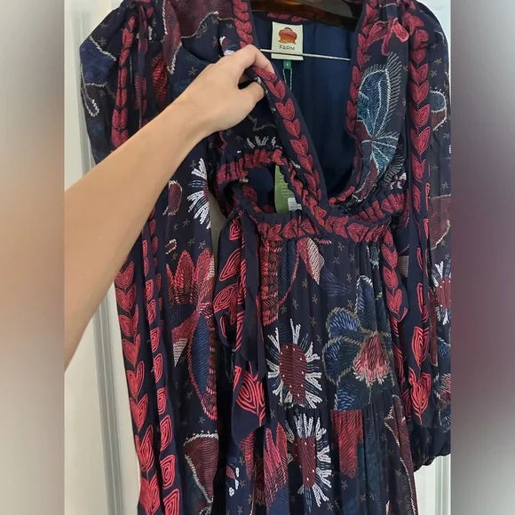 Farm Rio Tropical Shine Dress - Picture 9 of 14